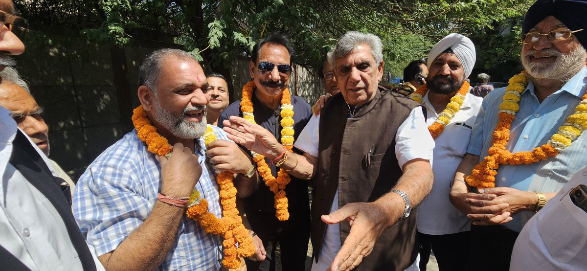 तिलक राम गुप्ता BJP विधायक त्रीनगर विधानसभा tweet media