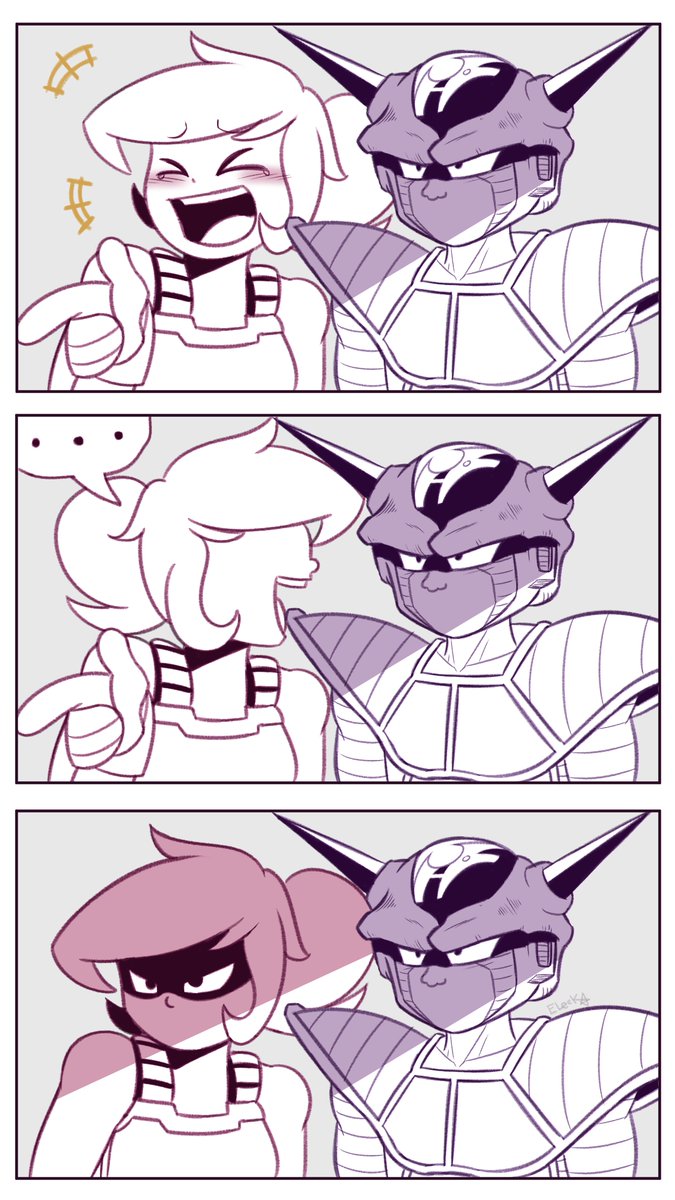 EleekDBZ's tweet image. 💜✨ HAHAHA .... -oh ✨💜

#DragonBallZ #DBZ #Frieza #Yumeship #Yumetwt #Selfship #comic