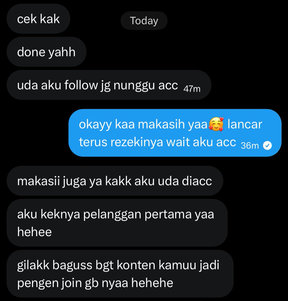 luvlyrabbit20's tweet photo. makasih syg🥰 yukkk yg mau join priv acc boleh dm yaa🤗 https://t.co/Kv0WyvUnMv