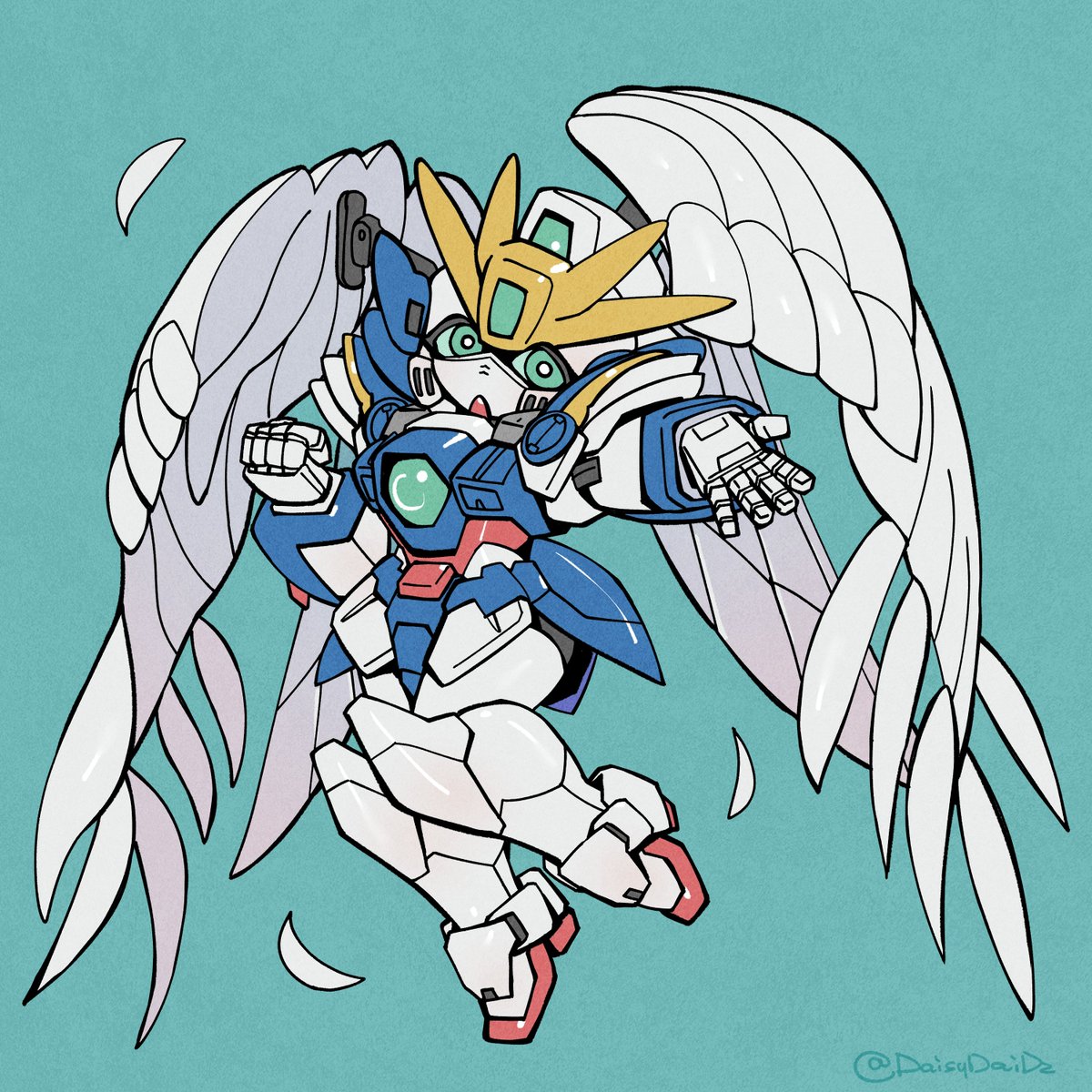 Worked hard on this new cover! #fuwafuwagundam