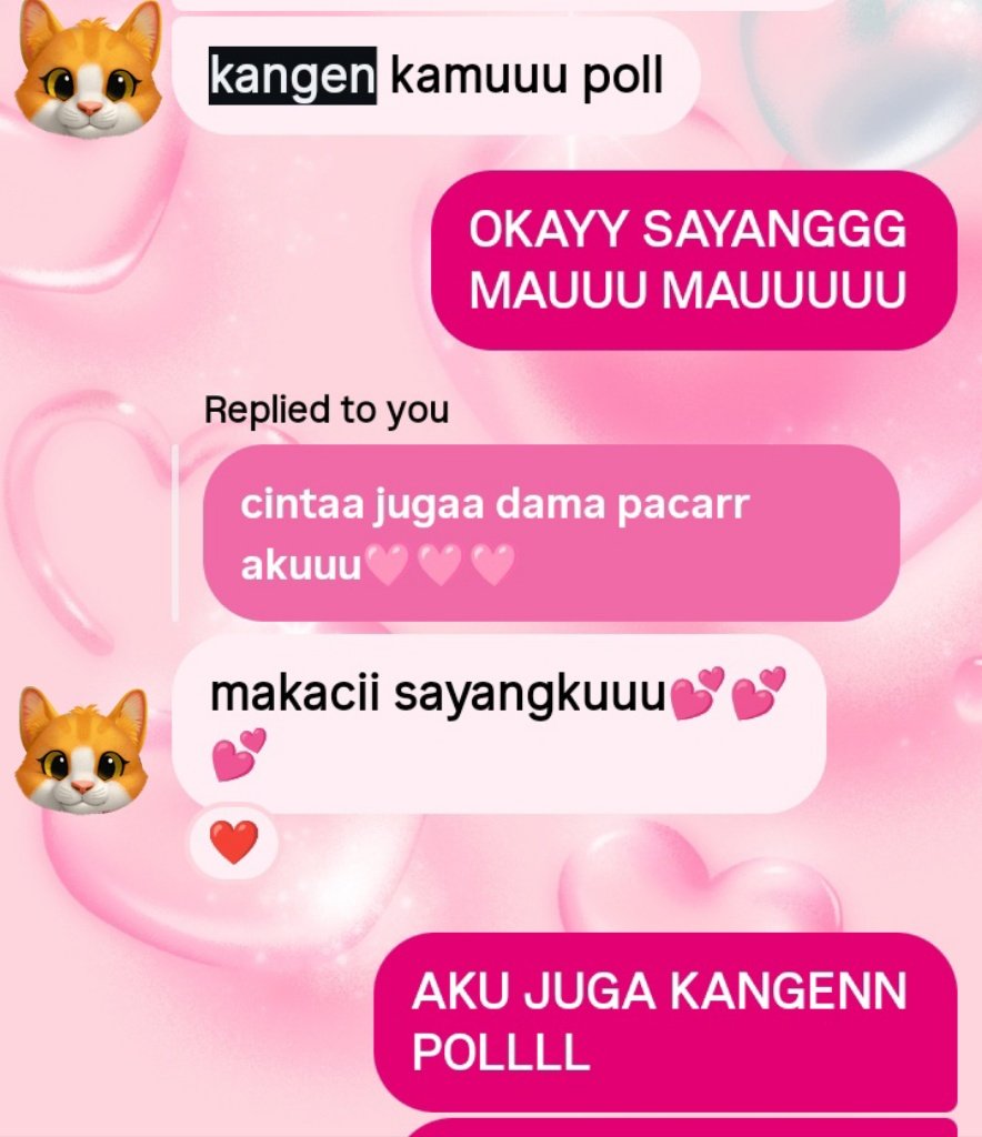 celixteg's tweet photo. @muncorner bilang aja nder gpp, cowo aku perna bilang gapapa kalau kita dikit" bilang kangen ke dia. ini waktu dia lg kerja msi sempet tanggepin dramaku🥹🫰 https://t.co/sbMNR7QgyV