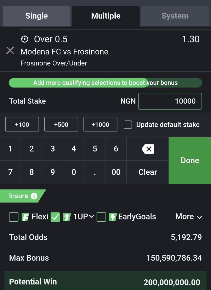 9iceTips's tweet photo. Sportybet code: VJGU6B
Edit to your taste. https://t.co/5fmnkrIhYL