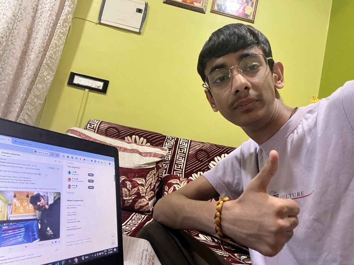 Aayan Sharma tweet media