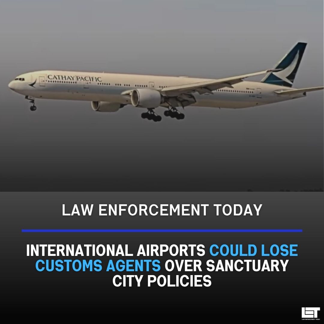 LawEnforceToday's tweet image. DHS is considering pulling customs agents from airports in sanctuary cities, a move that could cut off enforcement at major international gateways.

Read the full article here: lawenforcementtoday.com/sanctuary-citi…

#lawenforcement #news #DHS
REPOST far and wide!