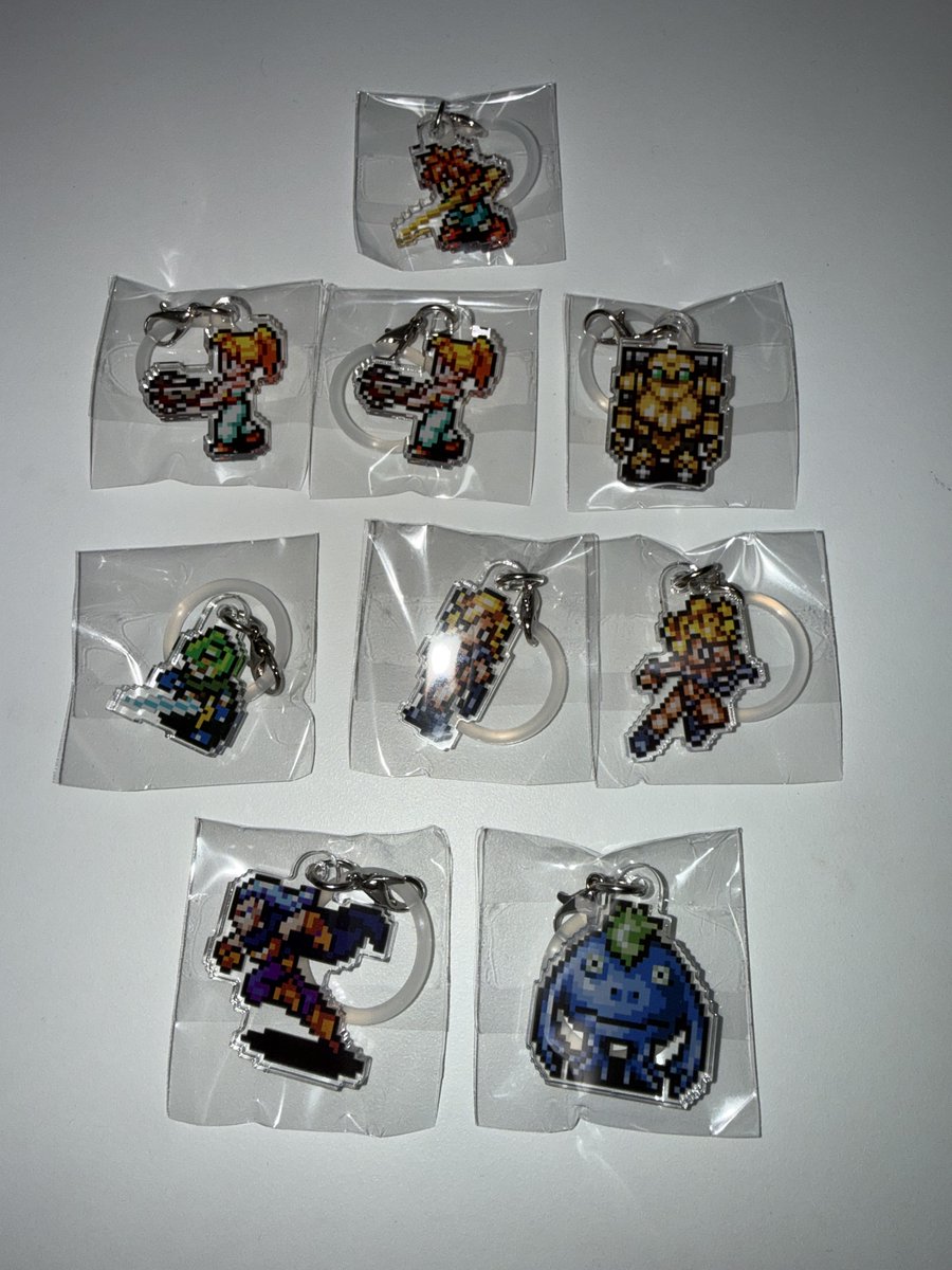 クロノ・トリガー : ONE MARK COLLECTION」のカプセルトイを少し入手