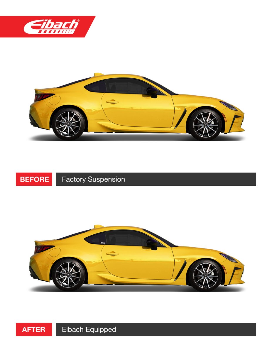 EibachCanada's tweet image. PRO-KIT Lowering Springs for the 2026 Toyota GR86/Subaru BRZ is in stock and ready to ship! Order online at eibach.ca.

Part # E10-82-097-01-22

#eibach #eibachcanada #toyota #subaru