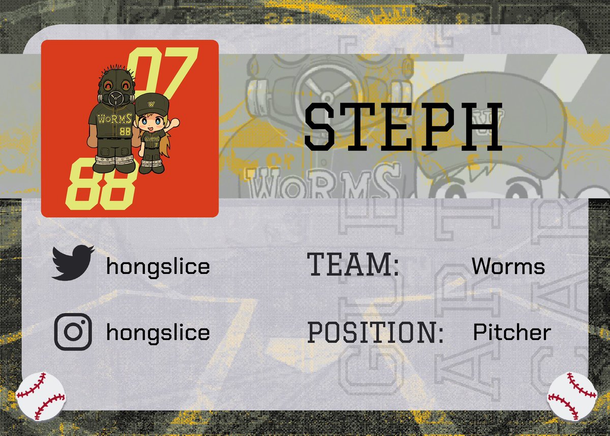 ⚾️ GUEST INTRO ⚾️

Here’s <a href="/hongslice/">steph🌷</a>, winding up to pitch a crazy fastball… Three strikes and you’re out!