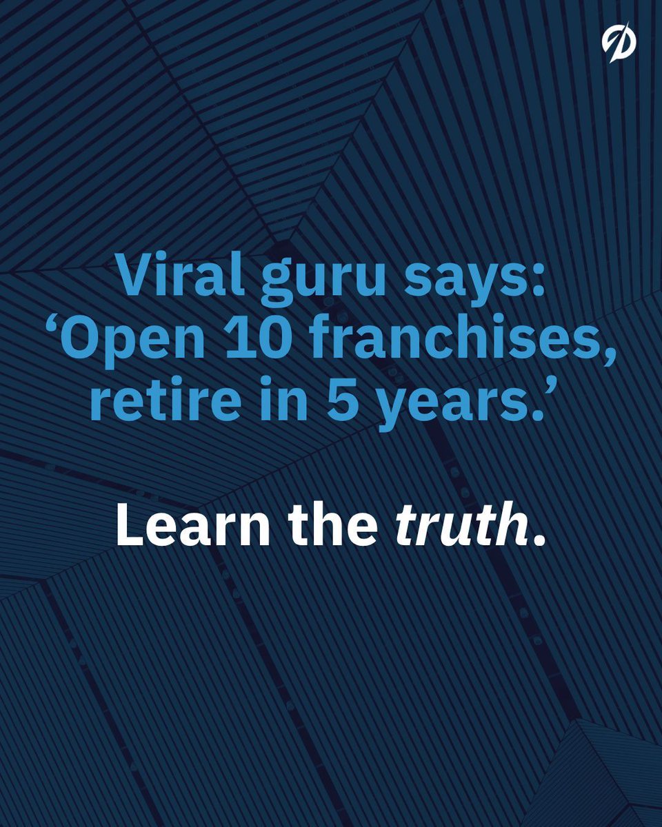 Quick wins make for great headlines, but rarely reflect reality. Successful franchise ownership takes capital planning, discipline, and patience. Sustainable wealth is built through informed decisions, not shortcuts.

FranVue.com.