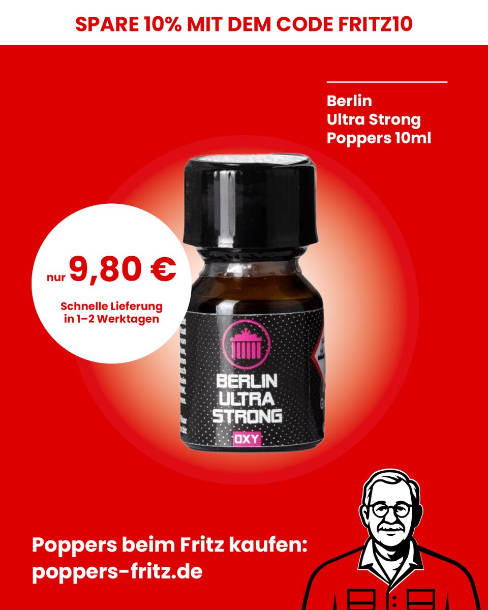 PoppersFritz's tweet photo. Unsere Hauptstadt steht ist bekannt für ungehemmte Nächte! 

Nimm dir dieses Gefühl nach Hause mit Berlin Ultra Strong #Poppers!

Hier bestellen: https://t.co/5fflLWeoM2 https://t.co/fYZb7b9DAo