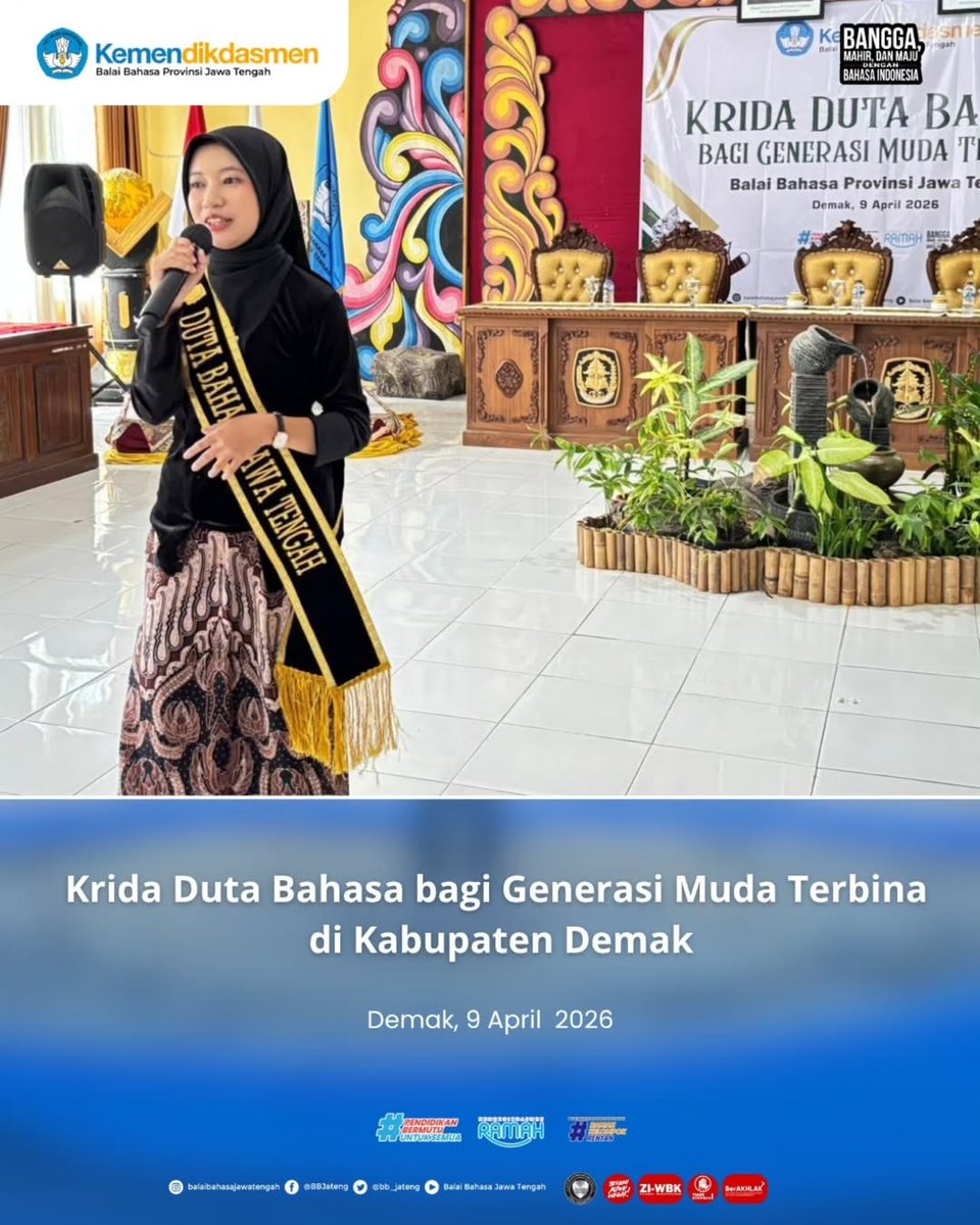 Balai Bahasa Provinsi Jawa Tengah tweet media