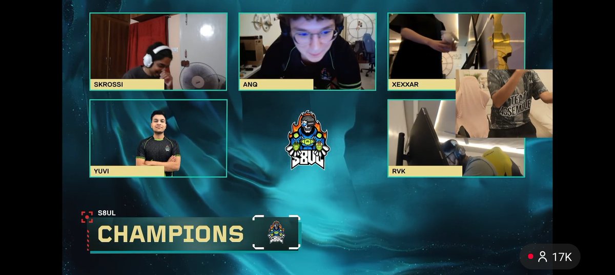 No spark got cooked by our 3 day lineup irl watchparties in mud!!
W year for us s8ul fans 2 trophies in 1 month we cooking🚀🚀