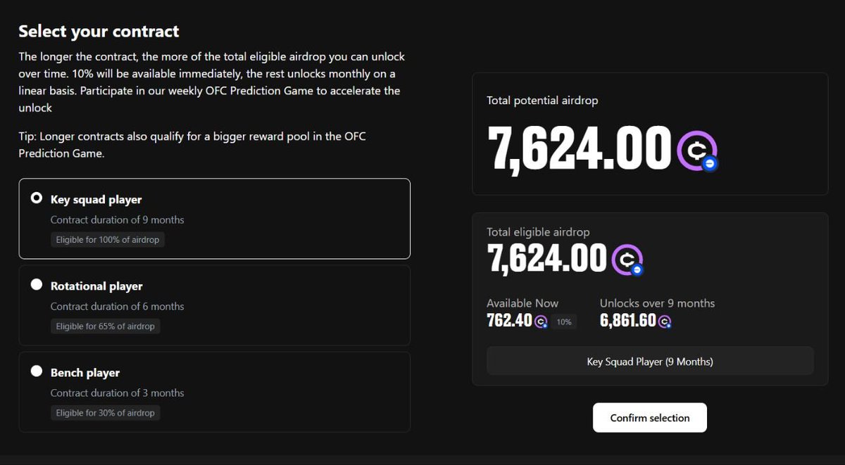 h_snyxx's tweet photo. OFC Airdrop Claim Finally Arrived 🪂

The claim for $OFC tokens has arrived in the @ofc_the_club project, which we've been part of since day one for the costless airdrop!

Claim link: https://t.co/d9SWeHuw10

With the first claim, we can claim 10% of the amount. Log in with the email you used to collect BALL points in places like Megaphone, then immediately search for and claim the wallet address you've connected in the airdrop claim section.