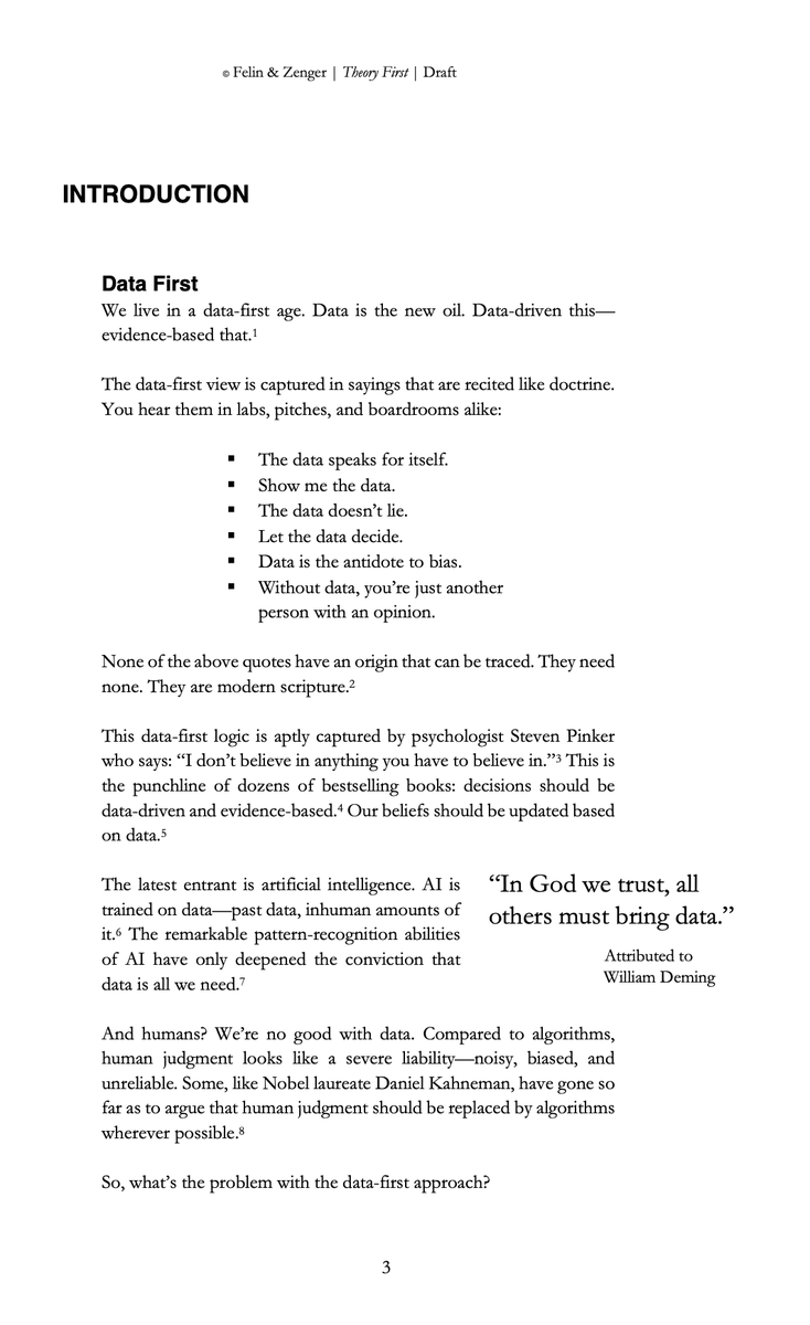 Teppo Felin tweet media