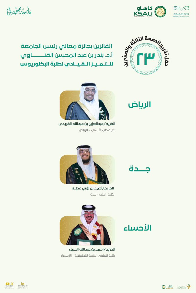 وحدة الخريجين tweet media