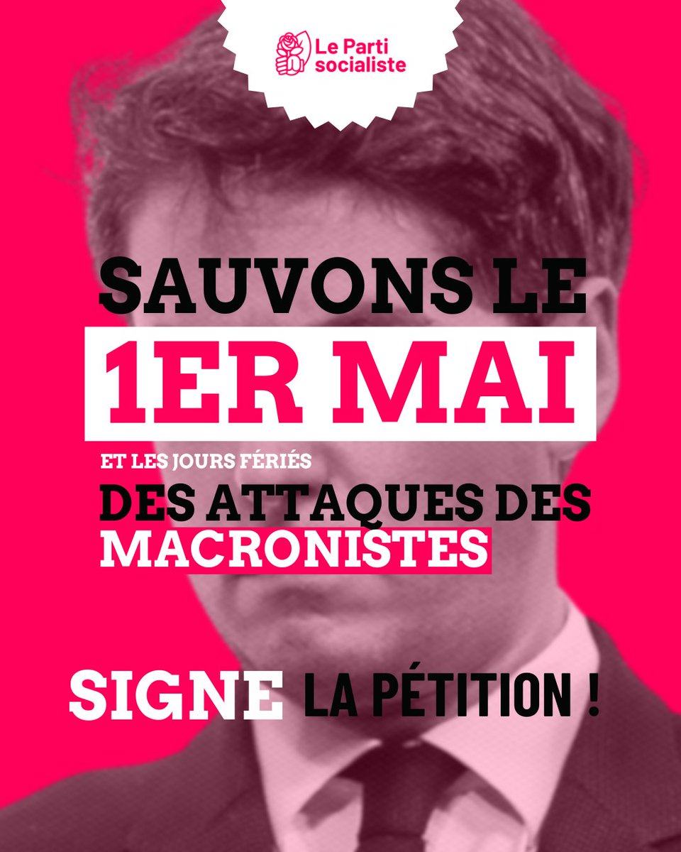 Parti socialiste tweet media