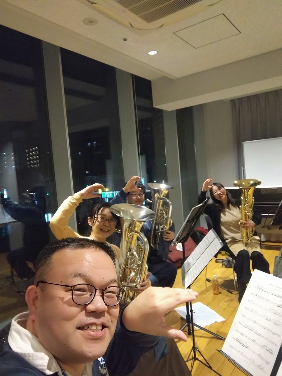 Euphonium Quartet けあまね tweet media