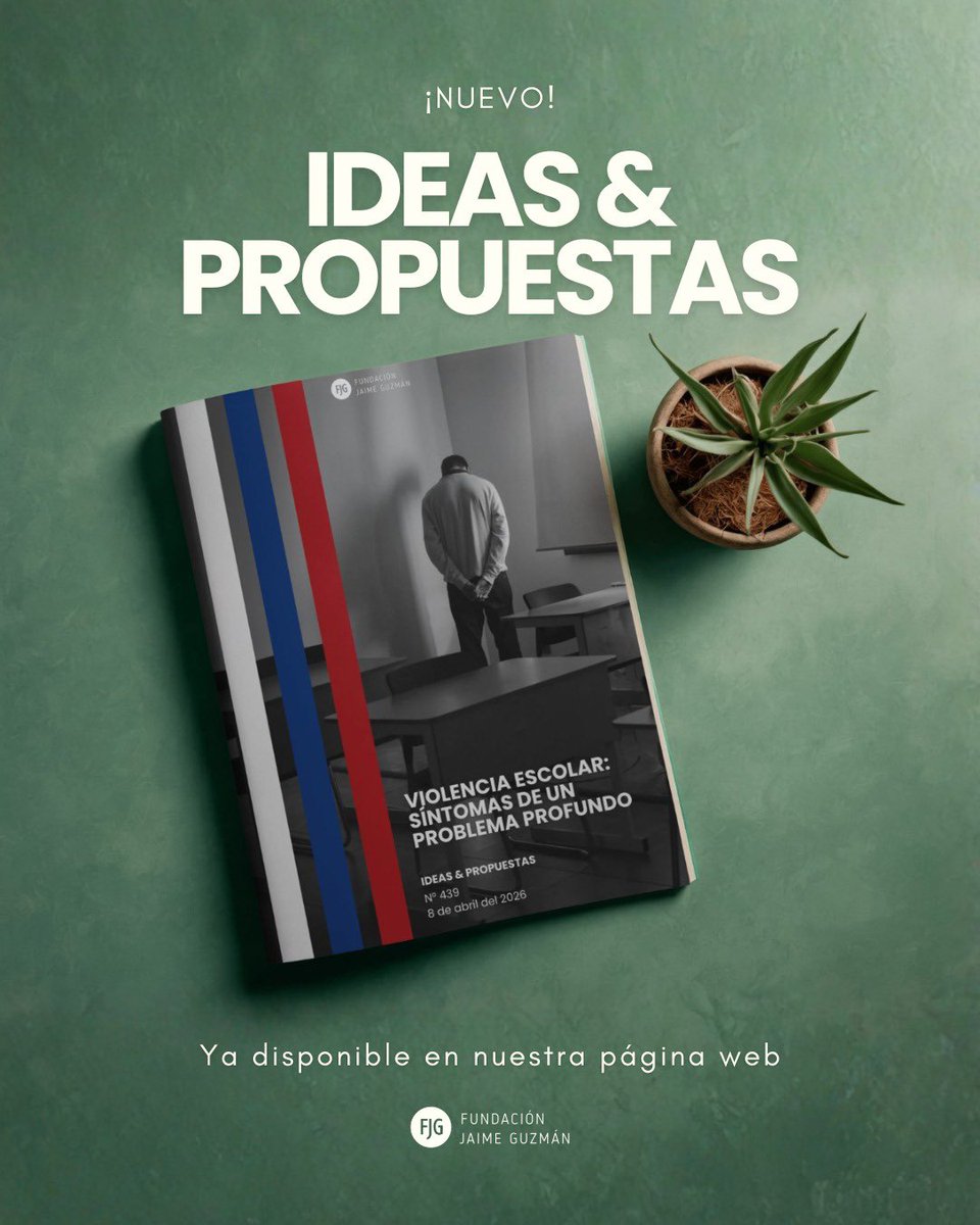La violencia escolar no es un hecho aislado. A partir del caso de Calama, este Ideas &amp; Propuestas aborda una crisis más profunda: un fenómeno estructural que exige mirar más allá de las sanciones y avanzar hacia soluciones integrales.
🔗
fjguzman.cl/wp-content/upl…
