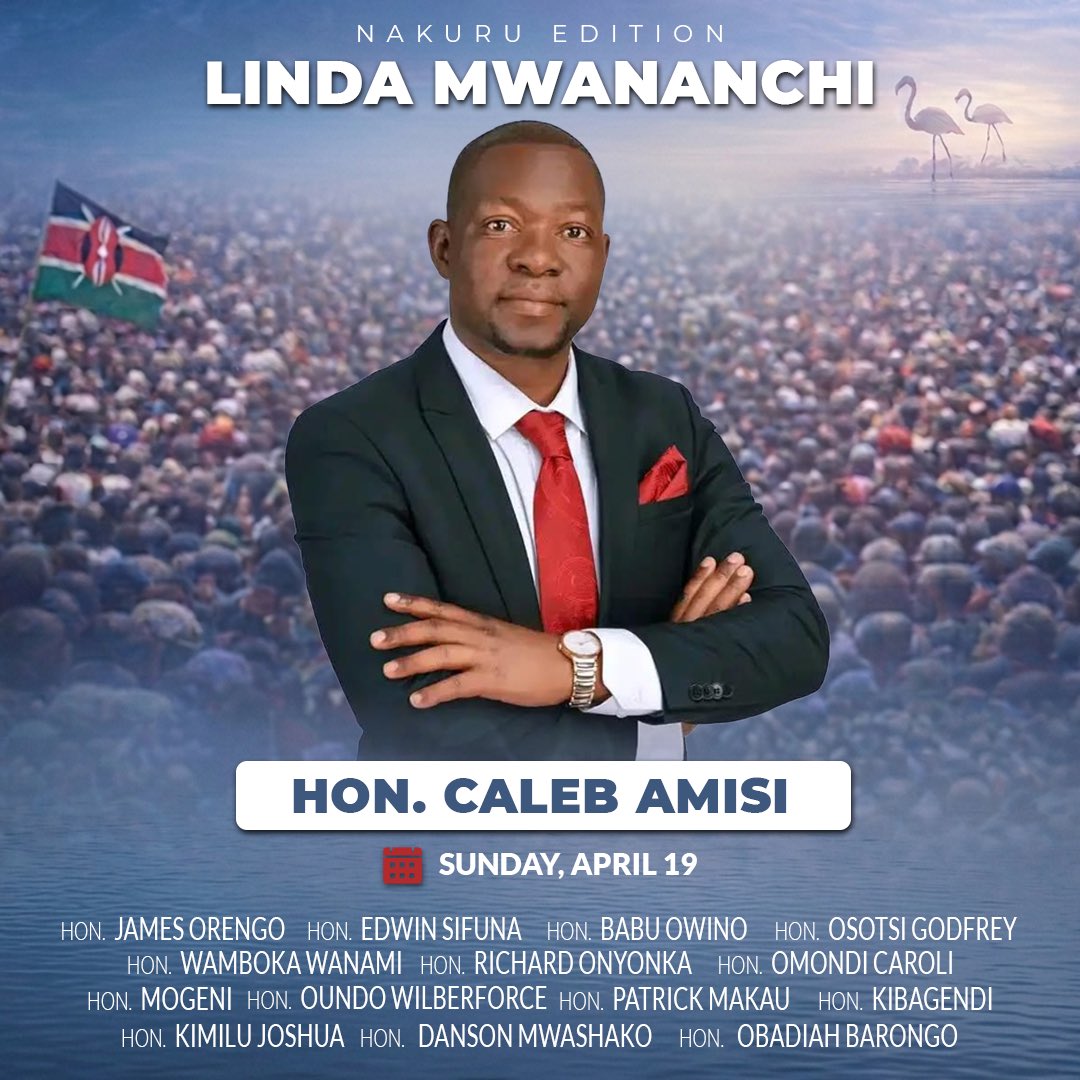 Hon. Caleb Amisi, MP tweet media