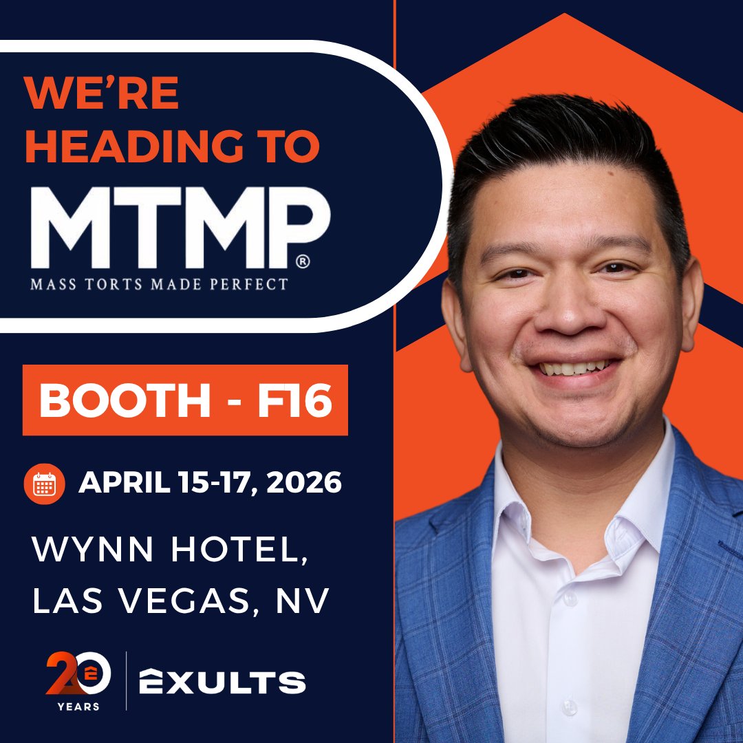 exults's tweet photo. We’re headed to MTMP 2026.
Catch the Exults team at Booth F16 inside the Wynn.

If you’re serious about scaling your firm, let’s talk.

📍 Las Vegas
📅 April 15–17

#MTMP2026 #Vegas #LawFirmMarketing #LegalTrends #Exults https://t.co/Q3JUk3pR5R