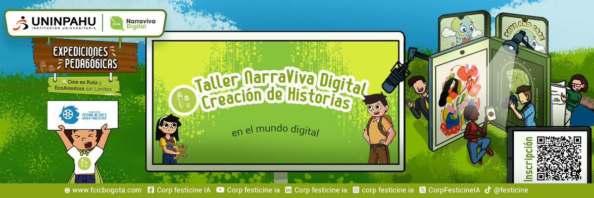 🎬✨ Hay historias dentro de ti… ¿ya las estás contando?

Llega NARRAVIVA DIGITAL 💛
Un taller para crear contenido auténtico y conectar con el mundo 🌎
🔥 GRATUITO
⚠️ CUPOS LIMITADOS

👉 Inscríbete ahora: forms.gle/V5wg8DaB2RBDwv…
#Storytelling #CreadoresDeContenido