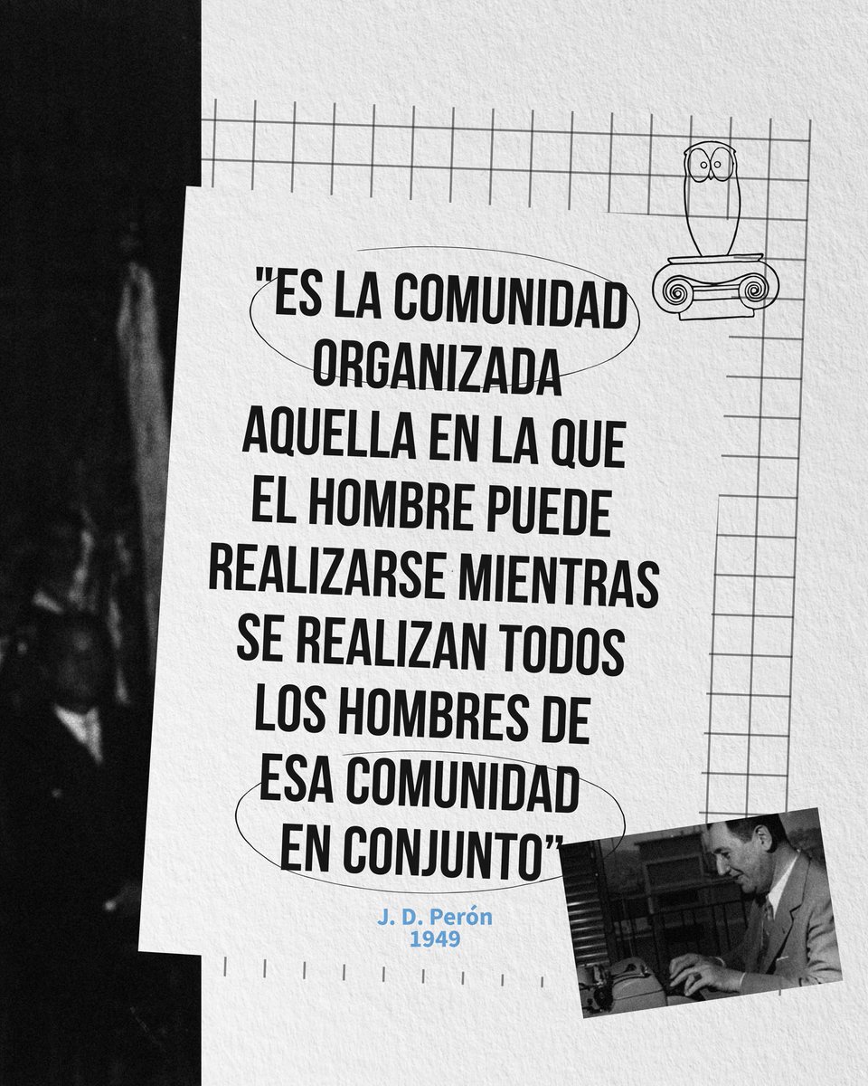 La verdadera “filosofía muy interesante”: la Comunidad Organizada ✌🏼

📚 bcn.gob.ar/uploads/Peron-…