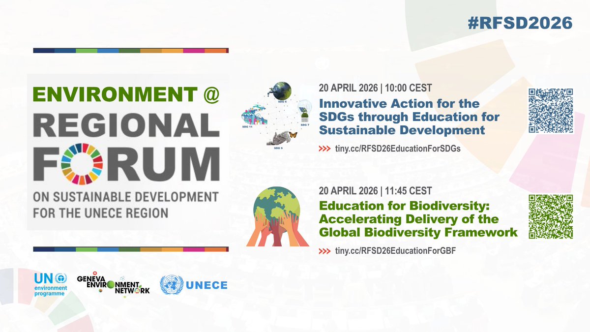 GENeva Environment Network tweet media