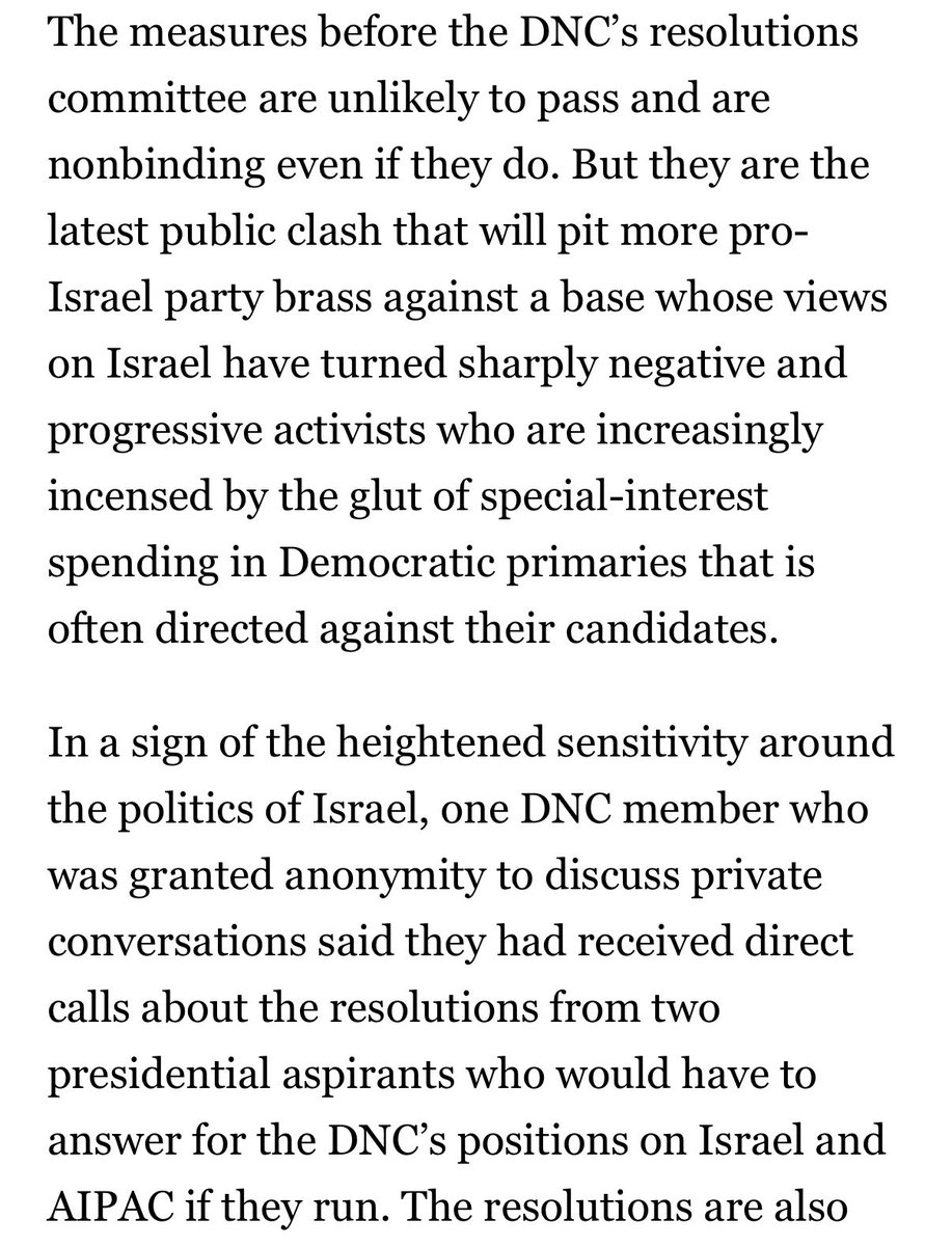 DNC panel rejects AIPAC primary rebuke