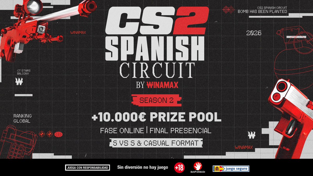 CS2 Spanish Circuit by Winamax tweet media