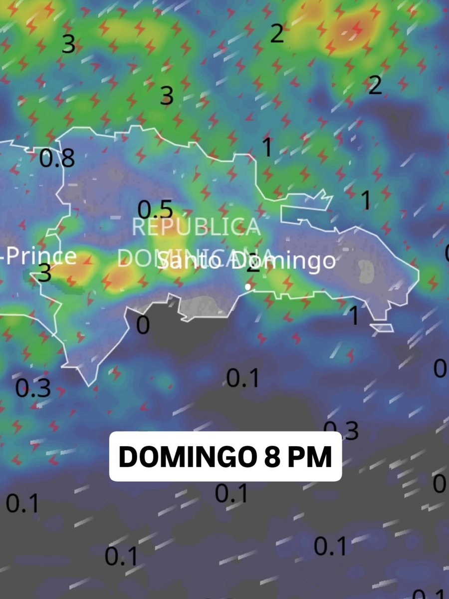 JeanSuriel's tweet photo. 🔴Para el domingo se espera la continuación de la vaguada y el debilitamiento del frente frío: en horas de la mañana se registrarán precipitaciones entre moderadas y fuertes, siendo más intensas después del mediodía. 

⚠️⚠️Aumentará el potencial de inundaciones severas, ráfagas de viento y descargas eléctricas.

Sigue ⬇️