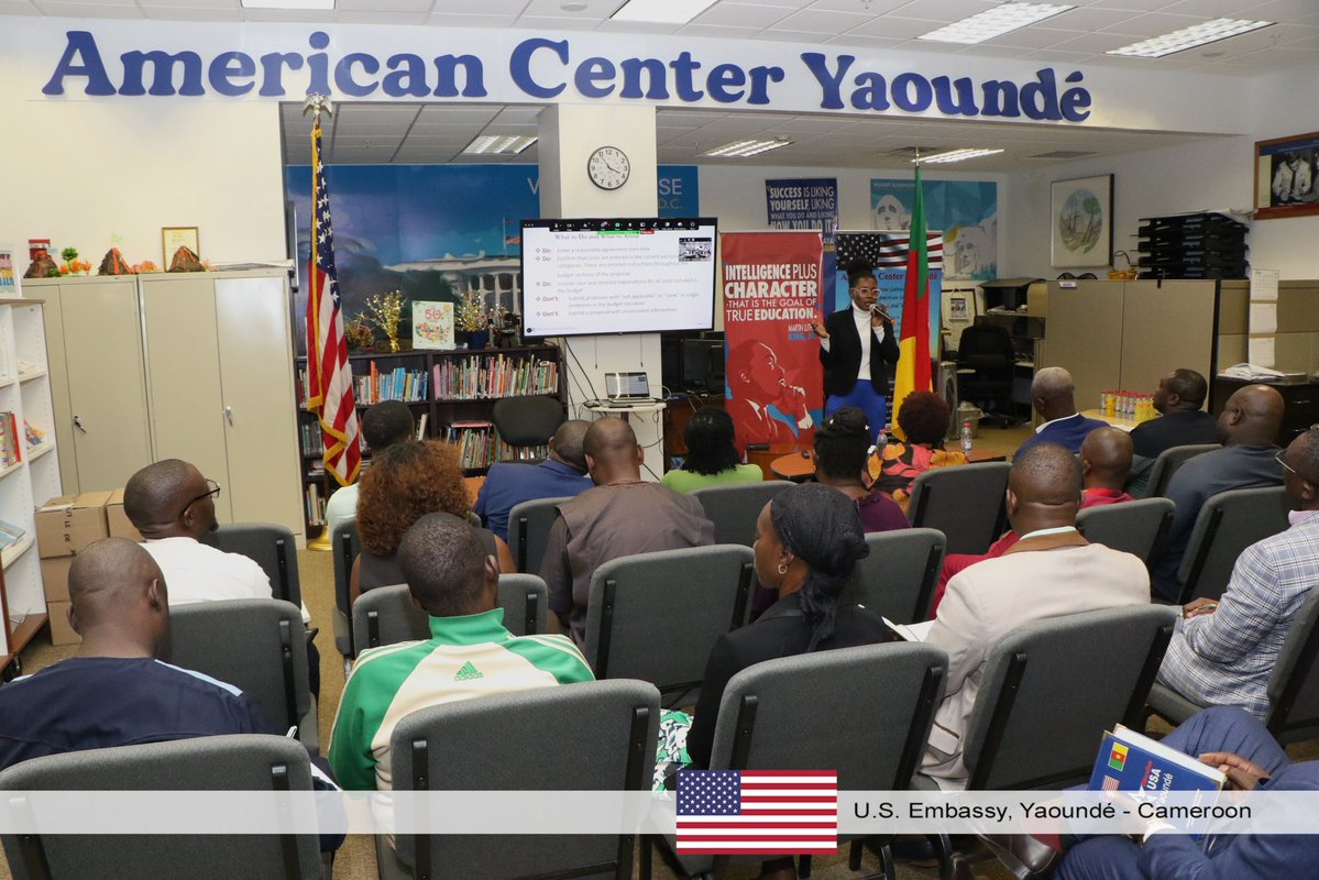U.S. Embassy Yaounde tweet media
