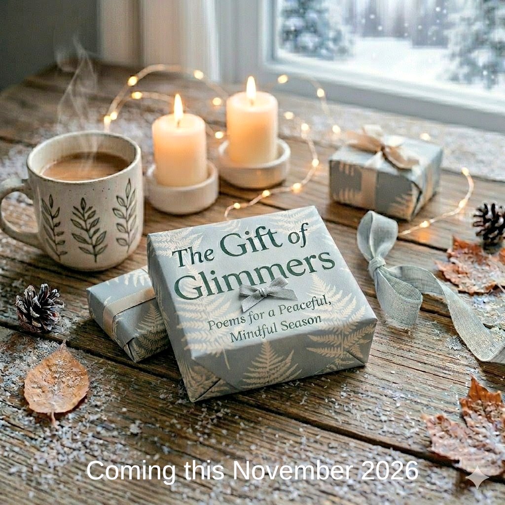 SarahthePoetess's tweet image. 📚Book Title Announcement!📚

Writing this book has been my way of staying mindful &amp;amp; warm during the quietest months, &amp;amp; today, I finally get to share the name of this journey with you below 👇🏻

📸 Gemini AI 
#TheGiftOfGlimmers
#CozyHopePoetry
#PoetryCommunity
#AmWriting