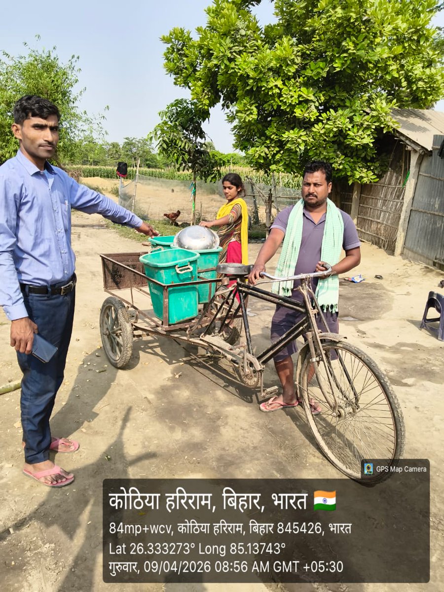 EcMotihari's tweet photo. Under #SBMG/#LSBA, #SwachhtaWorkers across #Blocks carry out #LegacyWasteRemoval,D2D #HouseholdWasteCollection, #CleanlinessDrives in rural areas, promoting #PublicHealth, #SustainableSanitation, & #EnvironmentalProtection for safer,#CleanerCommunities.
@Dm_Motihari @LSBA_Bihar https://t.co/vICHnE8h4Q
