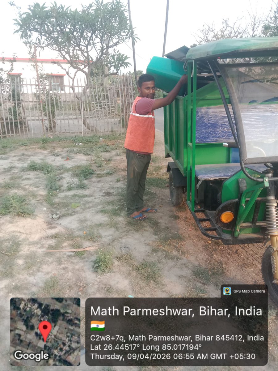 EcMotihari's tweet photo. Under #SBMG/#LSBA, #SwachhtaWorkers across #Blocks carry out #LegacyWasteRemoval,D2D #HouseholdWasteCollection, #CleanlinessDrives in rural areas, promoting #PublicHealth, #SustainableSanitation, & #EnvironmentalProtection for safer,#CleanerCommunities.
@Dm_Motihari @LSBA_Bihar https://t.co/vICHnE8h4Q