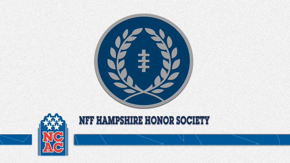 NCAC's tweet photo. The classroom meets the gridiron. 📚🏈

Congrats to the 70 @NCAC football student-athletes who have been named to the 2026 NFF Hampshire Honor Society!

#NCACPride | #HomeofScholarAthletes | #ncacfb

📰 | https://t.co/9jHTsKvtgZ https://t.co/B9Srrqt6w3