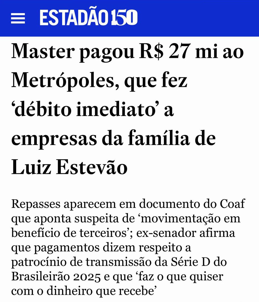 E vagabundo tá lá... tweet media