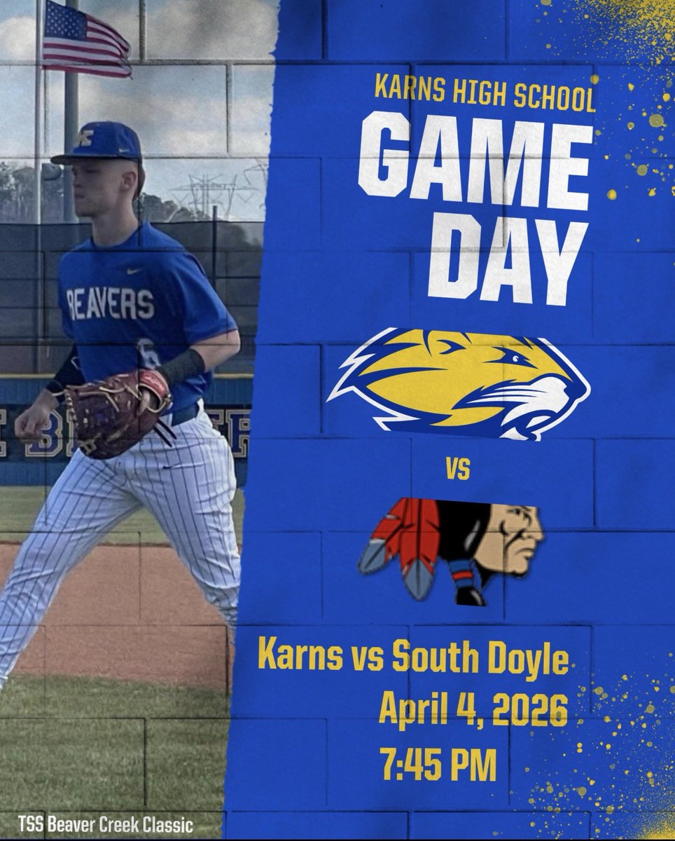 Karns High School Baseball tweet media