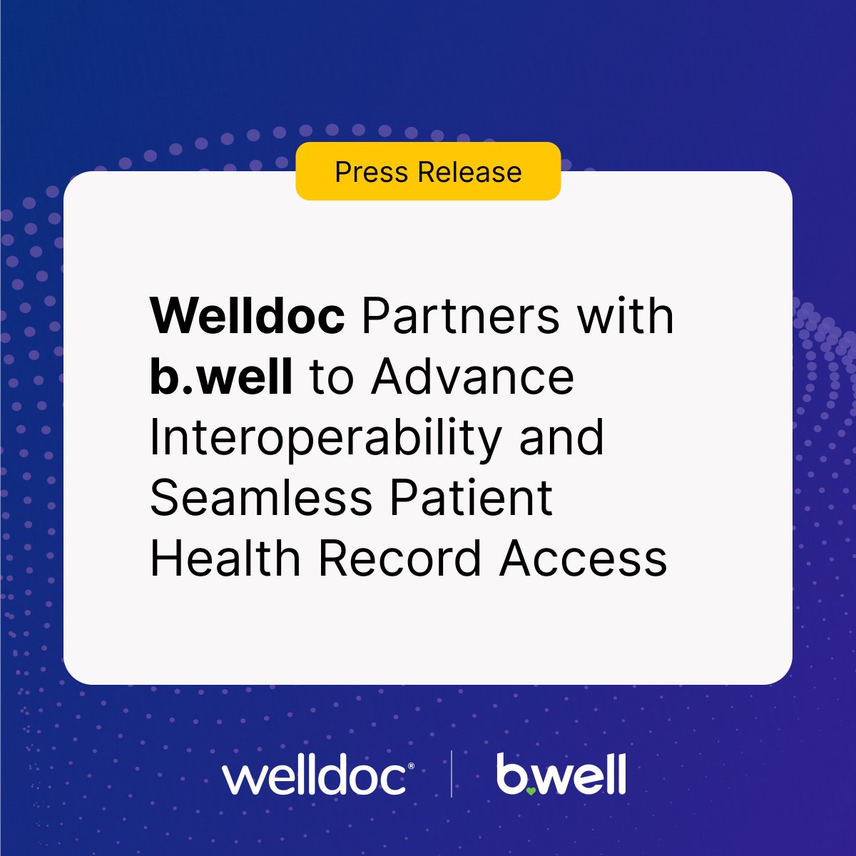 Welldoc tweet media