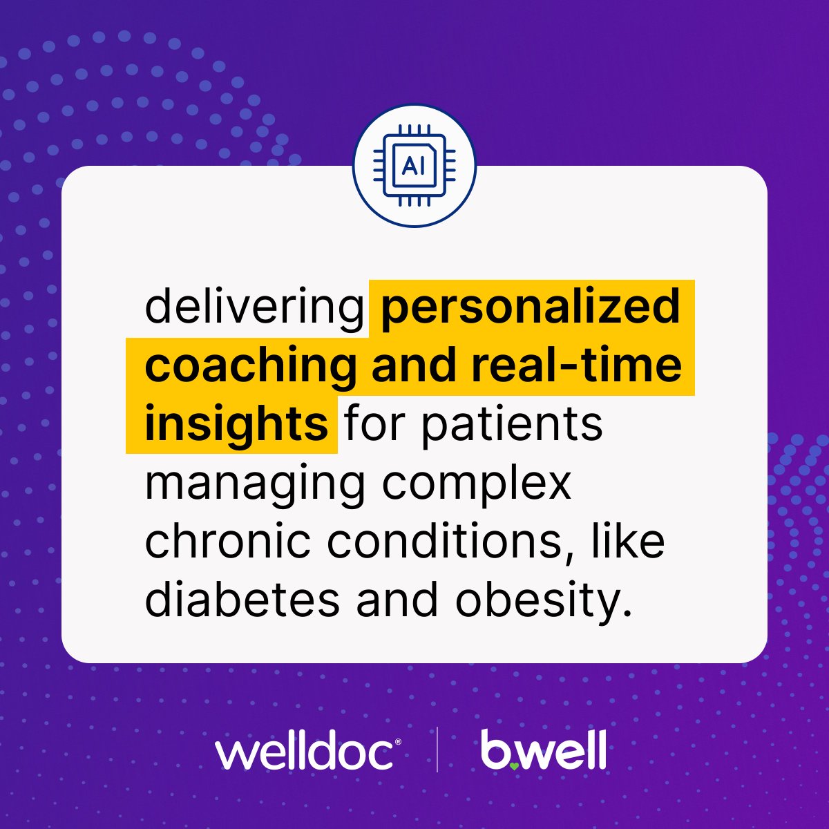 Welldoc tweet media