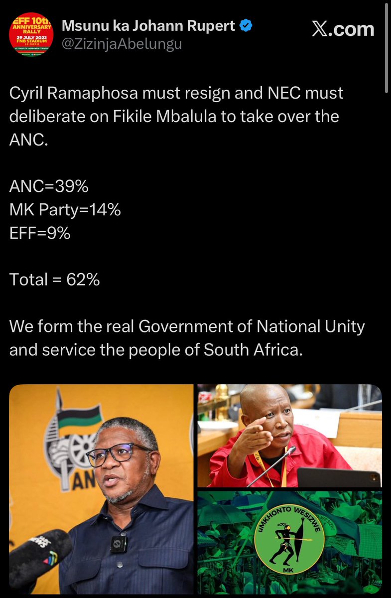 Msunu ka Johann Rupert tweet media