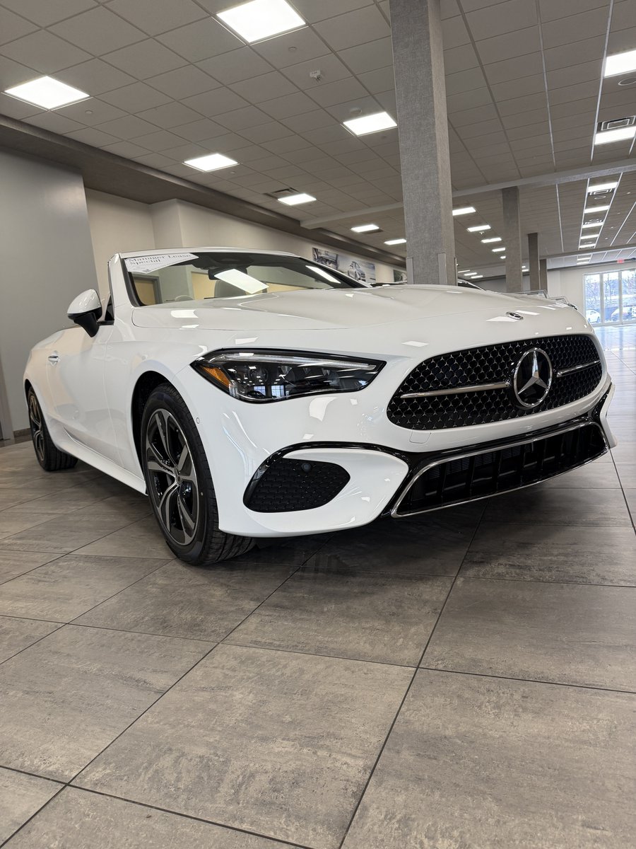 MBFairfield's tweet photo. Open-air driving meets refined luxury in the #MercedesBenzCLE300Cabriolet at Mercedes-Benz of Fairfield. With sleek styling, advanced technology, and the freedom of top-down driving, every ride feels like an experience. https://t.co/K1cGgDsO2A #CLE300 #MercedesBenzOfFairfield https://t.co/5EWzfErybA