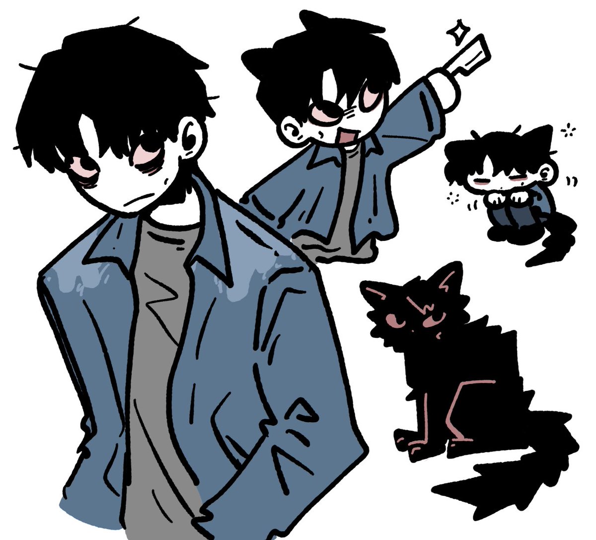 혁냥이 지지자 트친에게 혁유진을 바칩니다