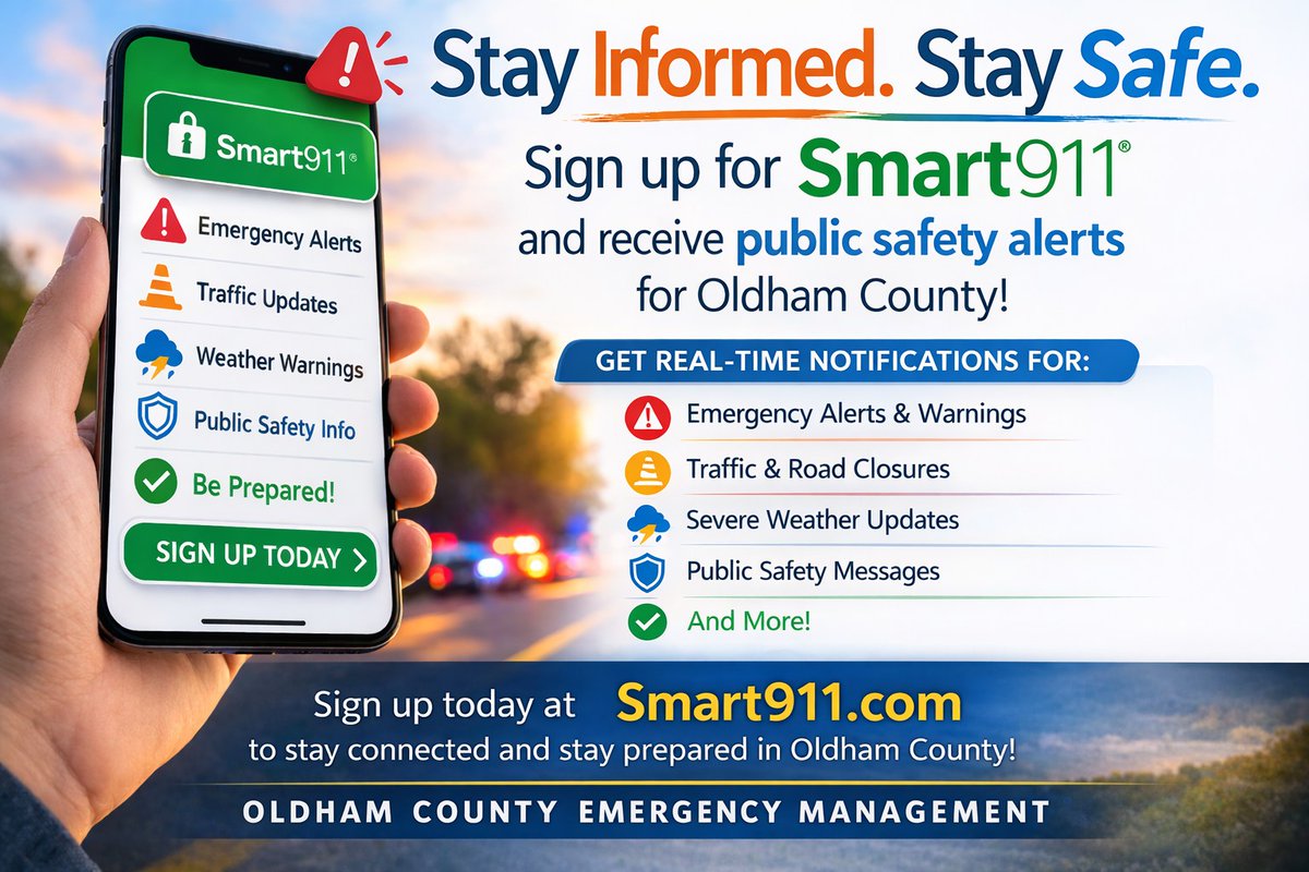 Oldham County KY Emergency Management tweet media