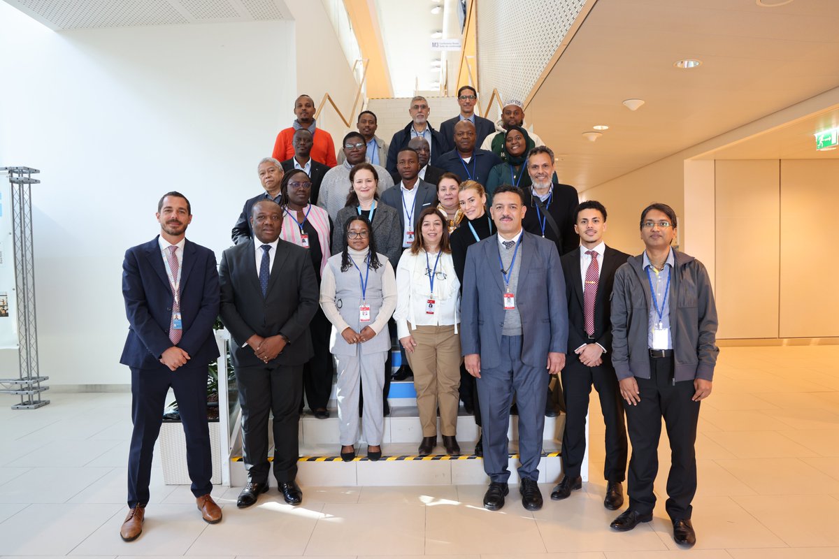 IAEATC's tweet photo. Under the @IAEAorg #NUTECPlastics initiative, @AFRAAfrica experts are planning capacity building activities to monitor microplastics' abundance in African marine environments and considering how to address plastic pollution using nuclear technology. https://t.co/TS0eoAm9P4