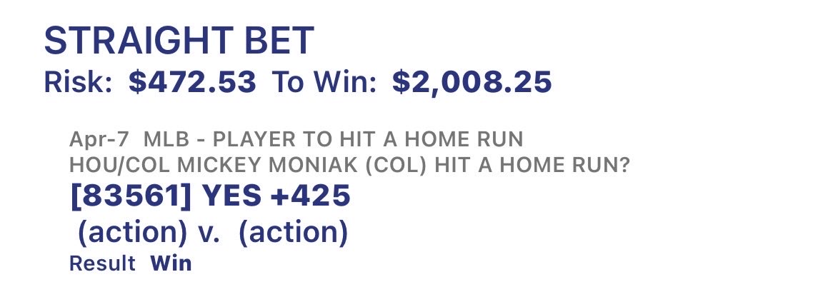 PCormier21's tweet photo. Hit this the other day. Haven’t been very active. Been laying off these cold ass windy games. Hopefully only a couple more weeks until weather gets better. Not trying to dig a hole early on just to bet. https://t.co/iwRVgwU8G9