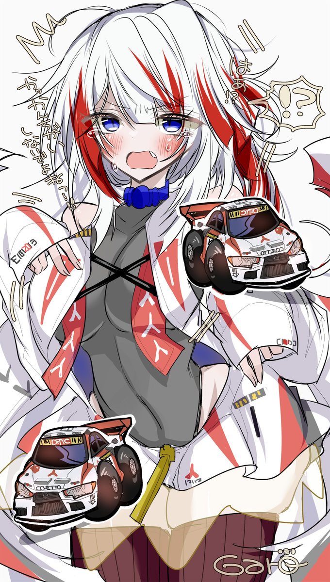 #チョロQ擬人化　#チョロQ　HGイビルツォーネ3　ランエボはぜったいツンデレ