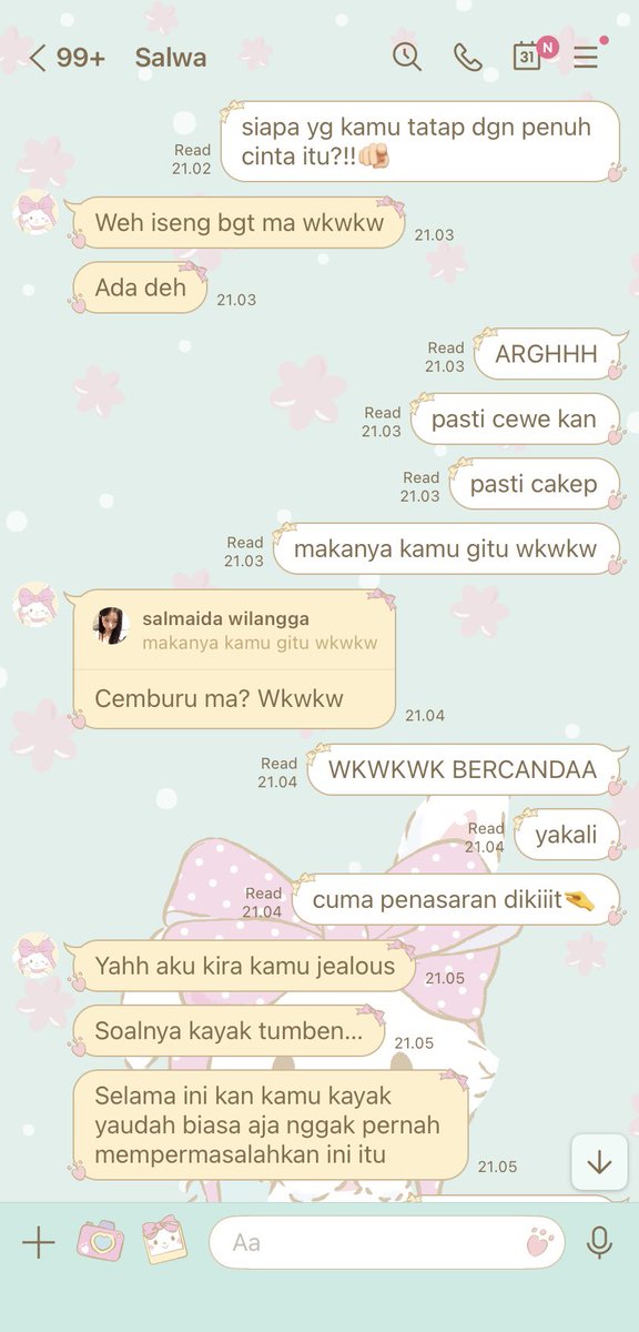 wwingko's tweet photo. salma salwa episode obrolan sebelum tidur https://t.co/dFCprIDpGt