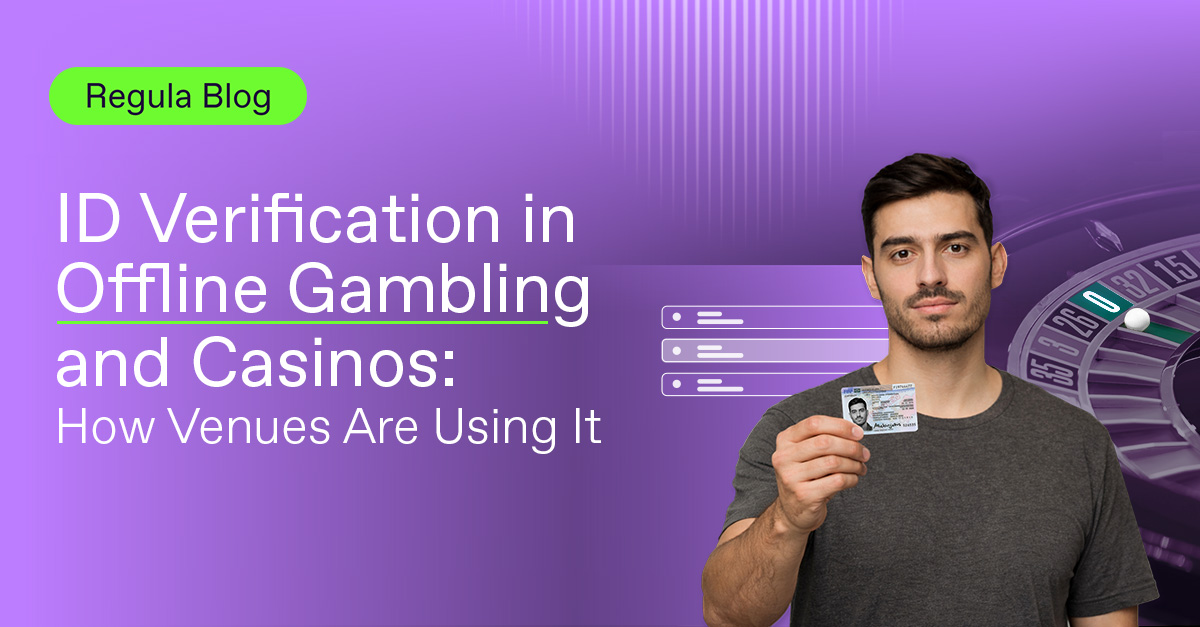 RegulaForensics's tweet photo. Identity verification is becoming essential in offline gambling and casinos. Operators are moving to faster, more consistent IDV — from document checks to biometrics. What does this look like in practice? Read more: https://t.co/PulqkkHag5 #RegulaBlog #IDV #Gambling #Compliance https://t.co/nTnYehW0Ru