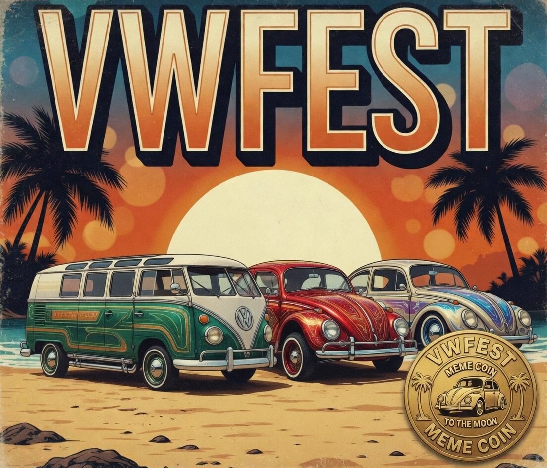 VWFESTLIVE's tweet photo. ๐ GM GM....
Engines revving for $VWFEST!
Upcoming: Road Trip 2026 adventures + 2ND!!! Annual VW Fest in Turlock, CA! Join the VW community on Solana.
CA: 9ktd1qdiu9wRFhxHPczWKrKRGmJb9nkanv2Zz27Rpump
Let's build memories & vibes!
#VWFEST #VWLife https://t.co/ulI7Jvaa2B