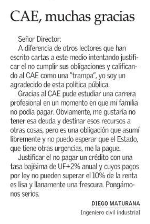 Queda gente seria.