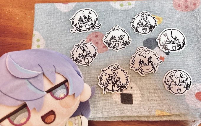 あとステッカーのサンプルができました
現物になるとめちゃかわEね🌟 